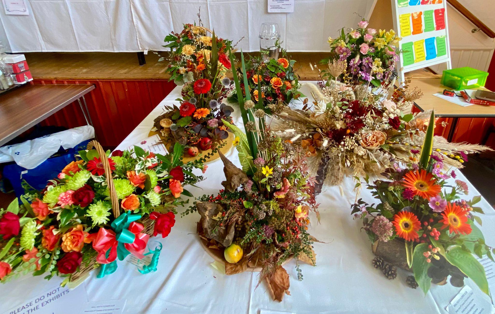 Wall Heath Flower Club